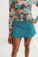 The Breezy Motion Skort | UPF 50+ High Rise Skort with Shorts