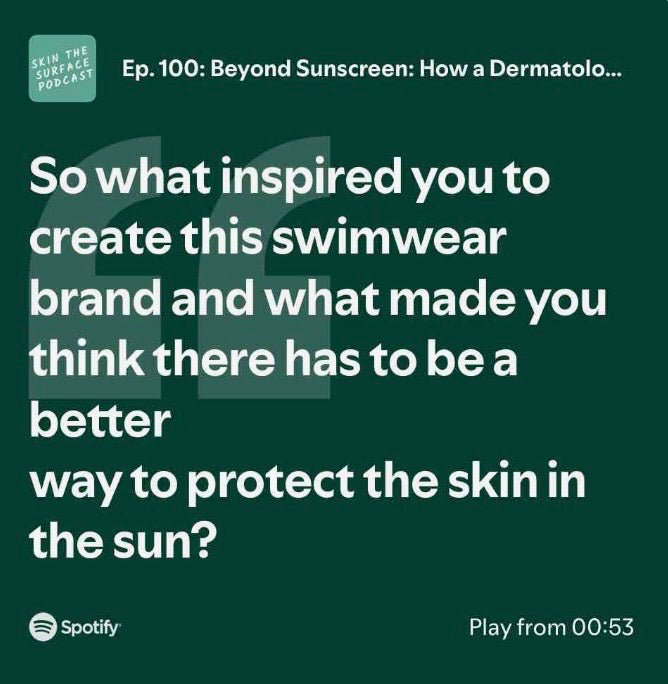 Listen Now: How a Dermatologist Built a Sun-Smart Swimwear Brand