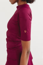 The Miranda Sun Tee | UPF 50+ Short Sleeve Full Zip Rash Guard for Women