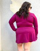 The Breezy Motion Skort | UPF 50+ High Rise Skort with Shorts Curve