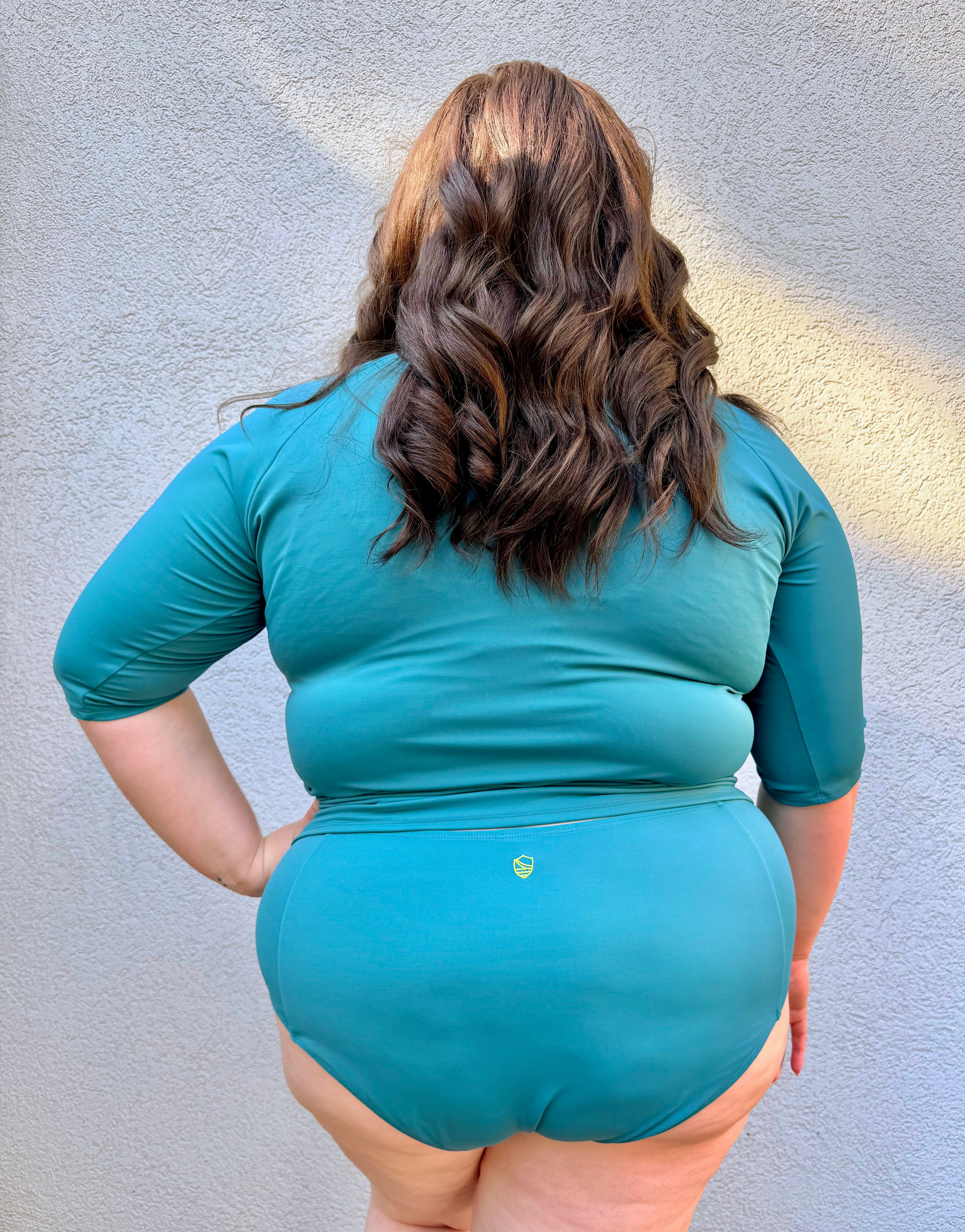 The Morgan Sculpt Bottom | UPF 50+ High Waisted Full Coverage UPF Sculpting Bikini Bottom